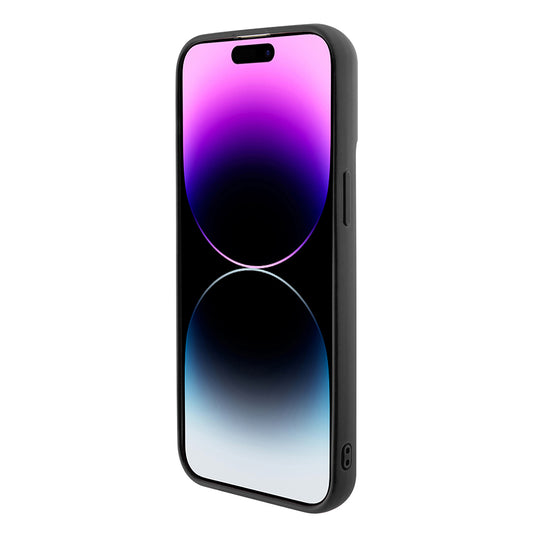 Hülle für Apple iPhone 15 Pro Max, Guess, Sequin Script Logo, Schwarz GUHCP15XPSFDGSK