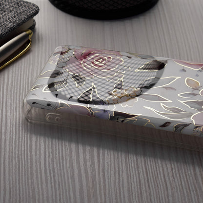 Hülle für Apple iPhone 15 Pro Max, Techsuit, Marble, Weiß