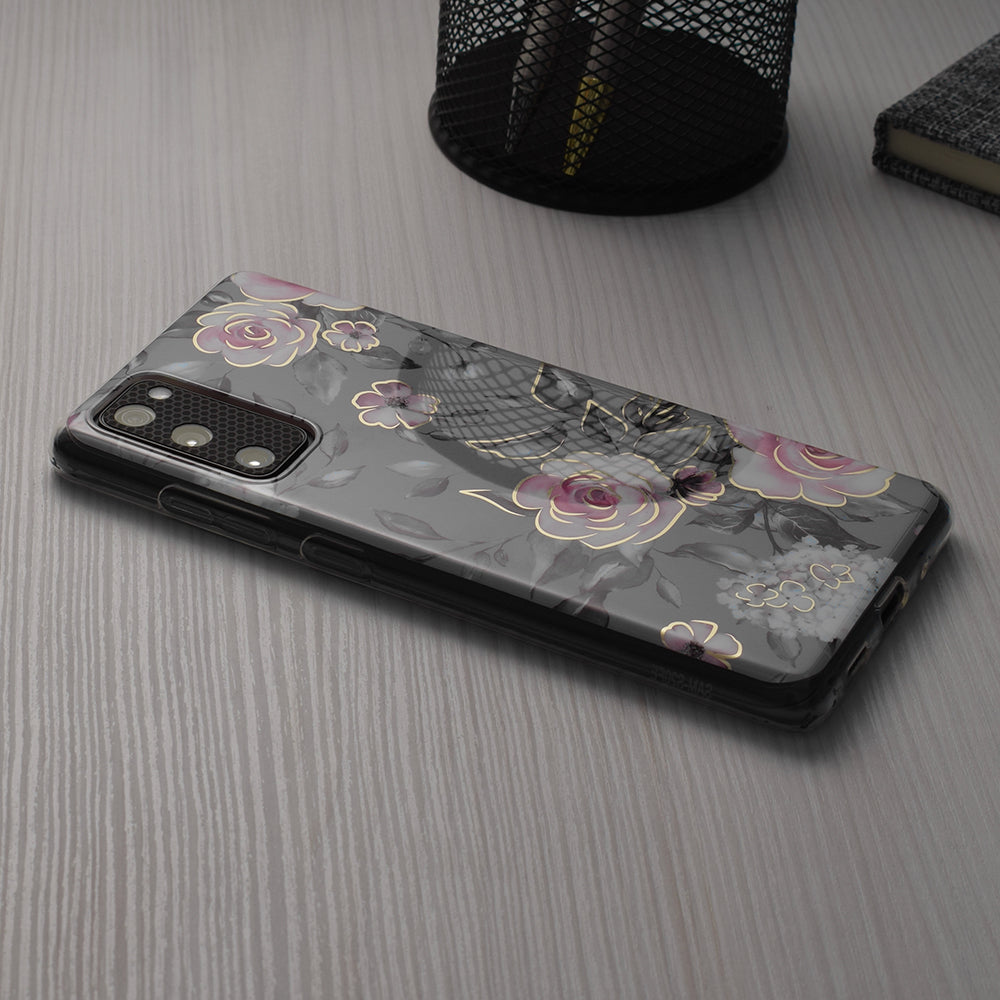 Hülle für Apple iPhone 15 Pro Max, Techsuit, Marble, Grau