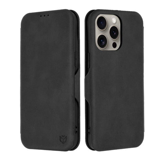 Hülle für Apple iPhone 15 Pro Max, Techsuit, Safe Wallet Plus, Schwarz