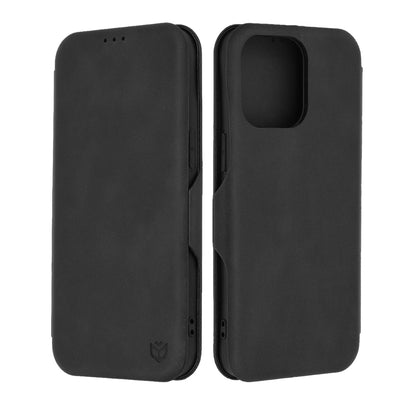 Hülle für Apple iPhone 15 Pro Max, Techsuit, Safe Wallet Plus, Schwarz