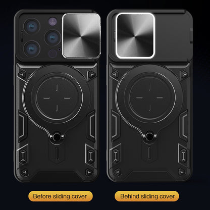 Hülle für Apple iPhone 15 Pro, Techsuit, CamGuard Pro, Lila