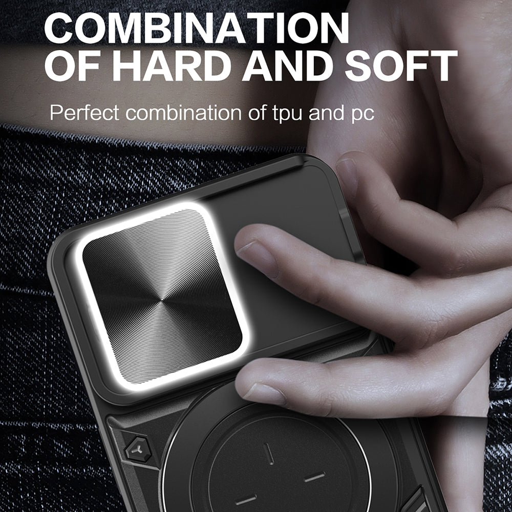 Hülle für Apple iPhone 15 Pro, Techsuit, CamGuard Pro, Lila