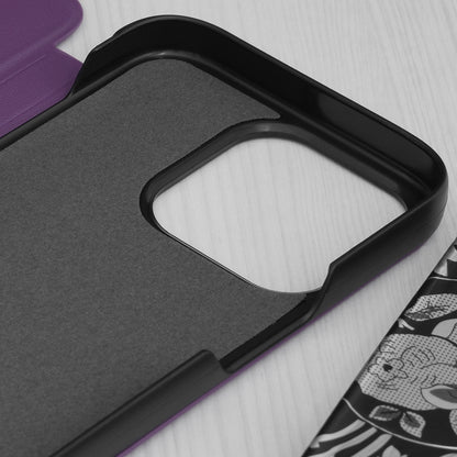 Hülle für Apple iPhone 15 Pro, Techsuit, eFold, Lila