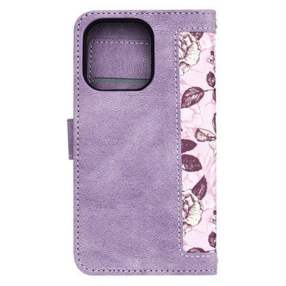 Hülle für Apple iPhone 15 Pro, Techsuit, FlipCraft, Lila