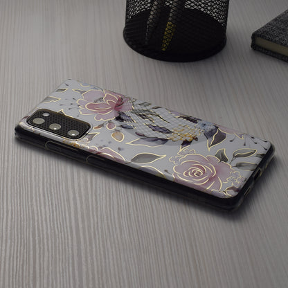 Hülle für Apple iPhone 15 Pro, Techsuit, Marble, Weiß