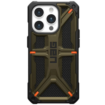 Hülle für Apple iPhone 15 Pro, Urban Armor Gear, Monarch Kevlar, Grün