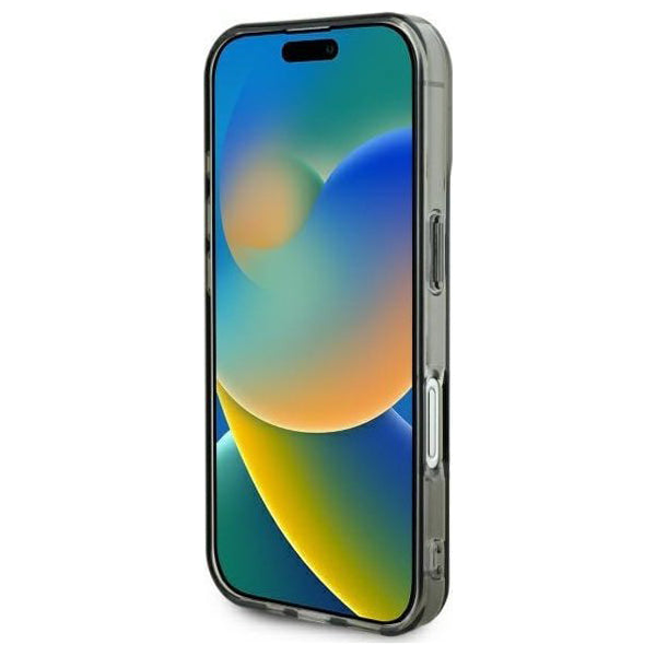 Hülle für Apple iPhone 16, Guess, IML Heart, Schwarz