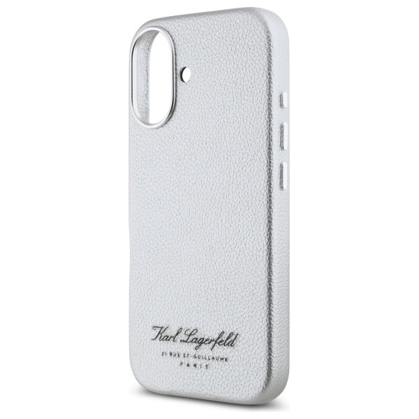 Case for Apple iPhone 16, Karl Lagerfeld, RSG, Grey