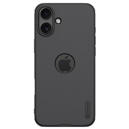 Hülle für Apple iPhone 16, Nillkin, Super Shield Pro, Satinschwarz