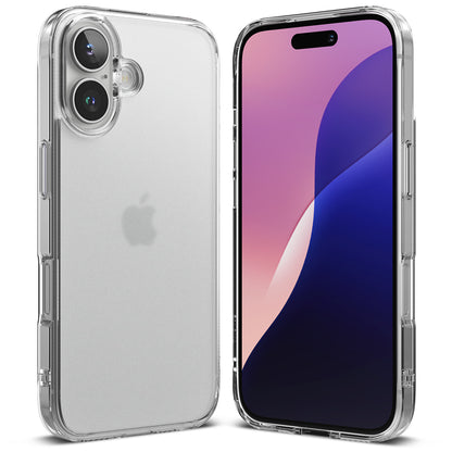 Hülle für Apple iPhone 16 Plus, Ringke, Fusion, Matt Transparent