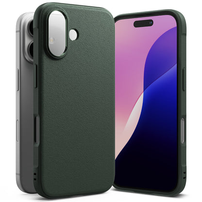 Hülle für Apple iPhone 16 Plus, Ringke, Onyx, Dunkelgrün