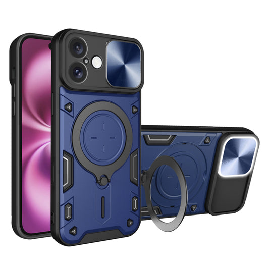 Hülle für Apple iPhone 16 Plus, Techsuit, CamGuard Pro, Blau