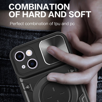 Hülle für Apple iPhone 16 Plus, Techsuit, CamGuard Pro, Schwarz
