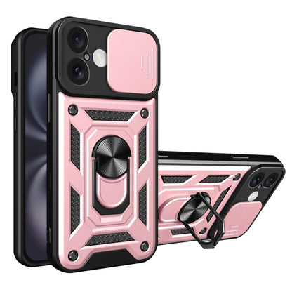 Hülle für Apple iPhone 16 Plus, Techsuit, CamShield, Rosa