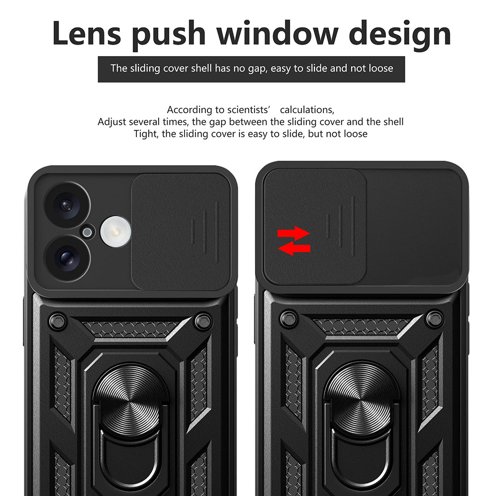 Hülle für Apple iPhone 16 Plus, Techsuit, CamShield, Grün