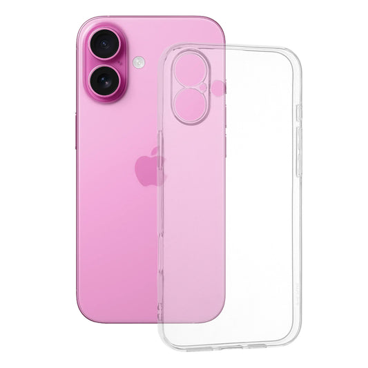 Hülle für Apple iPhone 16 Plus, Techsuit, Klar, Transparent