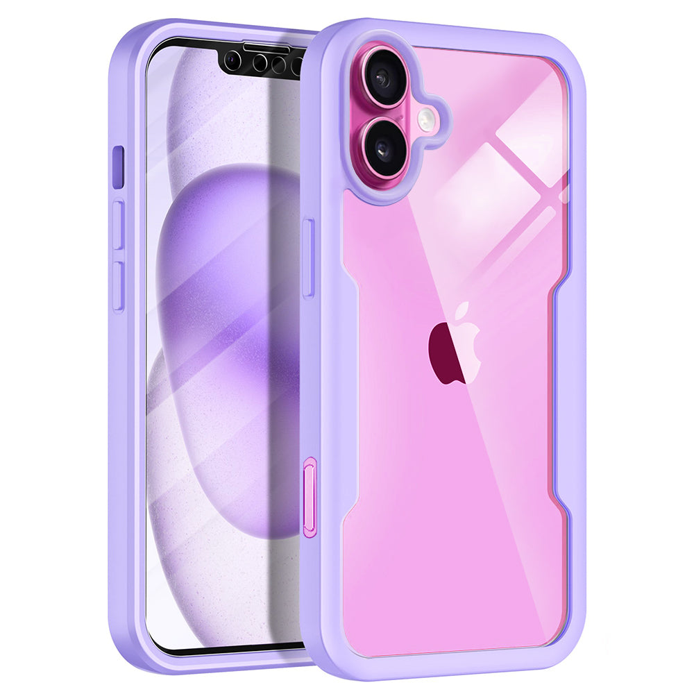 Hülle für Apple iPhone 16 Plus, Techsuit, ColorVerse 360, Lila