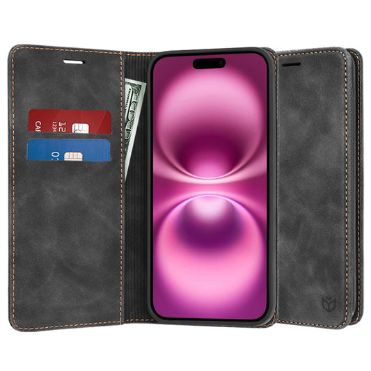 Hülle für Apple iPhone 16 Plus, Techsuit, Confy, Schwarz