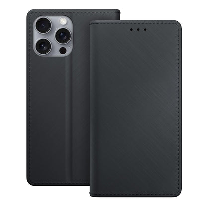 Hülle für Apple iPhone 16 Pro, 3MK, Wallet, Schwarz