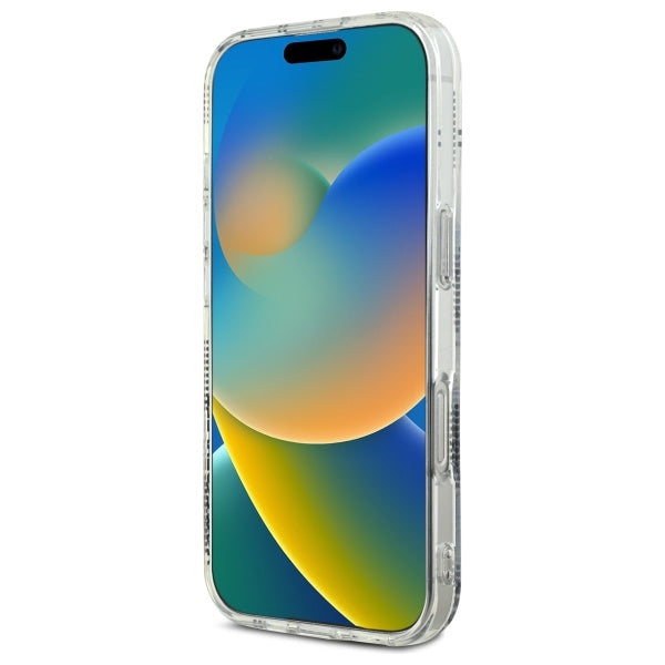 Hülle für Apple iPhone 16 Pro, Karl Lagerfeld, IML Luxury Electroplated Choupette's Head, Transparent