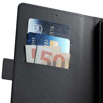 Hülle für Apple iPhone 16 Pro Max, 3MK, Wallet, Schwarz