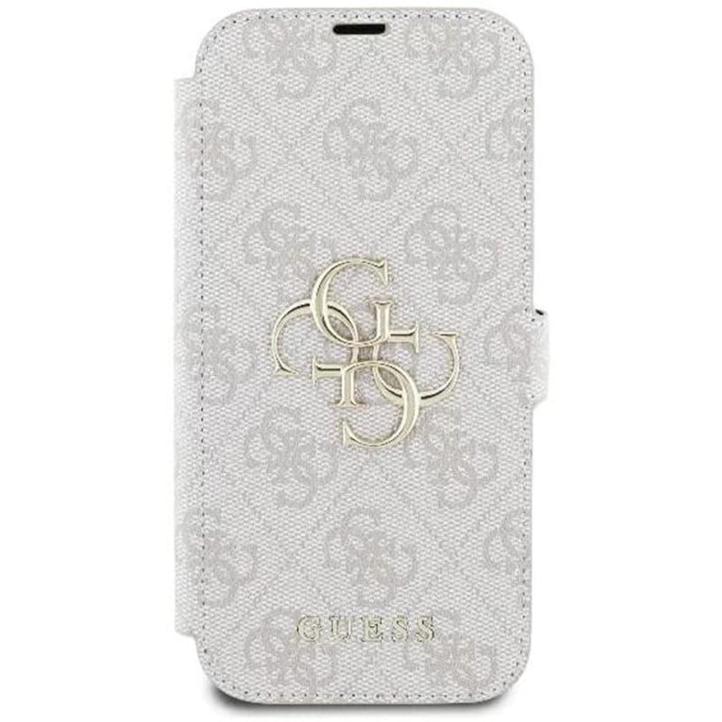 Hülle für Apple iPhone 16 Pro Max, Guess, 4G Book, Rosa