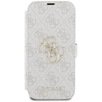 Hülle für Apple iPhone 16 Pro Max, Guess, 4G Book, Rosa