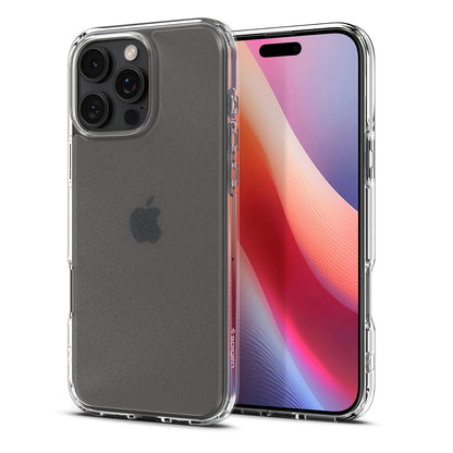 Hülle für Apple iPhone 16 Pro Max, Spigen, Ultra Hybrid, Satiniert Transparent ACS07993