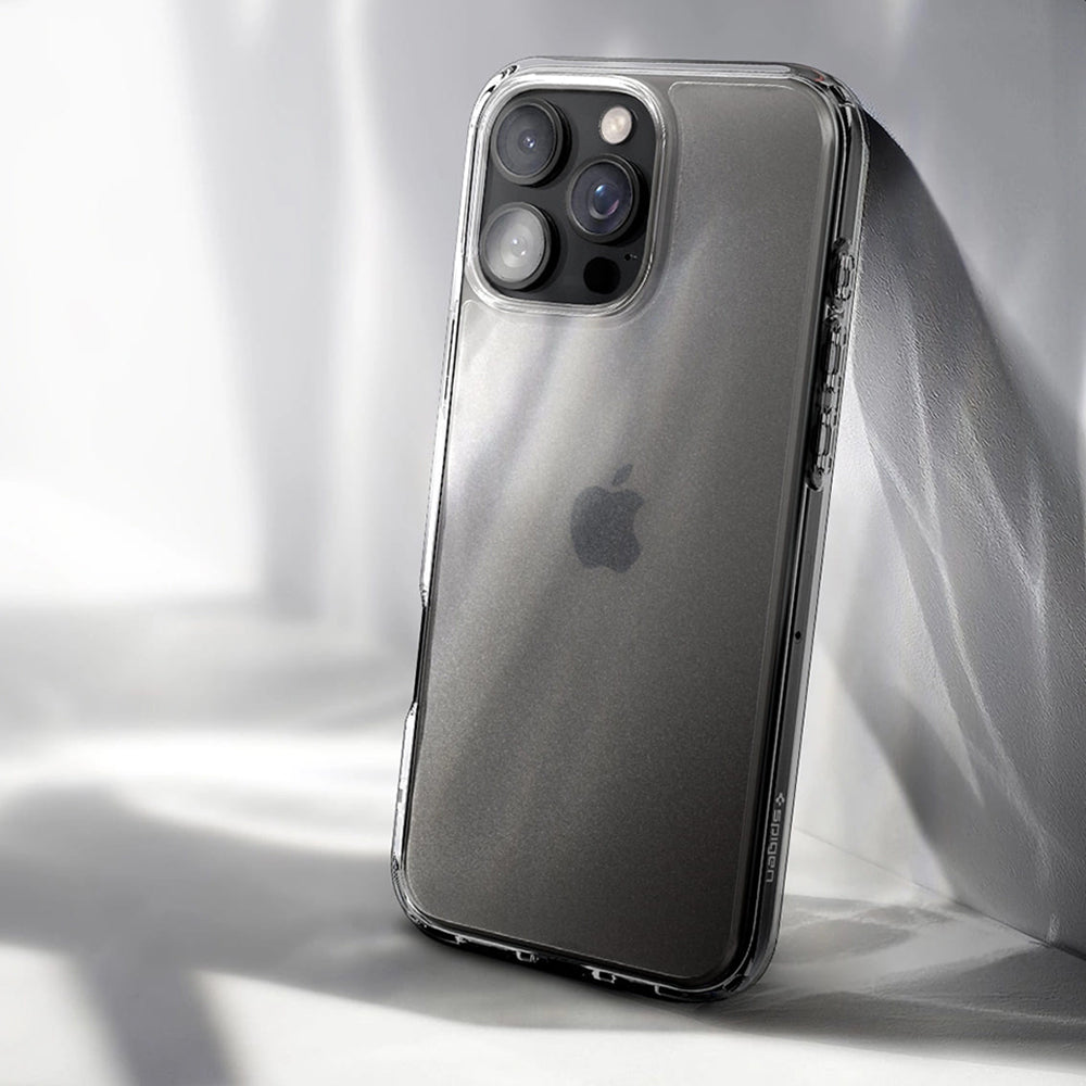 Hülle für Apple iPhone 16 Pro Max, Spigen, Ultra Hybrid, Satiniert Transparent ACS07993