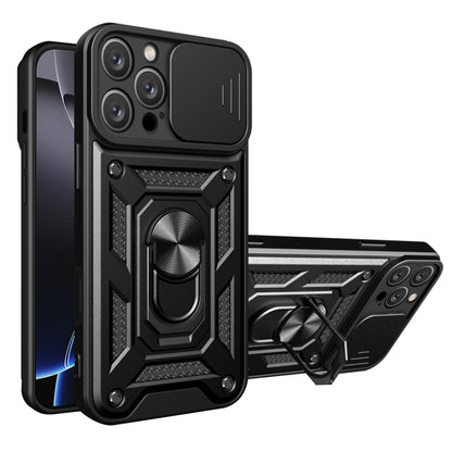 Hülle für Apple iPhone 16 Pro Max, Techsuit, CamShield, Schwarz
