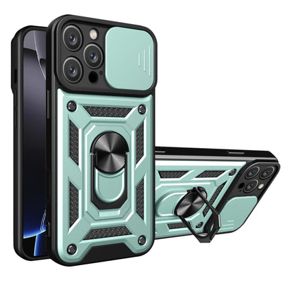 Hülle für Apple iPhone 16 Pro Max, Techsuit, CamShield, Grün