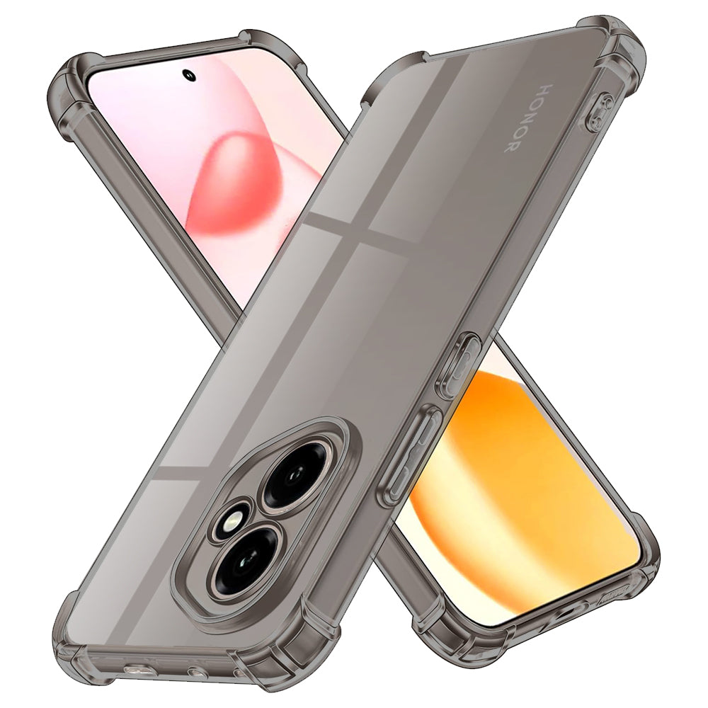 Hülle für Apple iPhone 16 Pro Max, Techsuit, stoßfest klar, rauchfarben