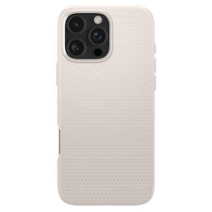 Hülle für Apple iPhone 16 Pro, Spigen, Liquid Air, Beige ACS08120