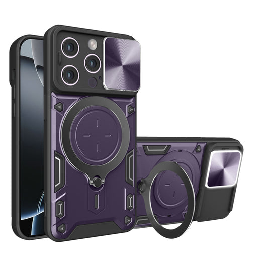 Hülle für Apple iPhone 16 Pro, Techsuit, CamGuard Pro, Lila