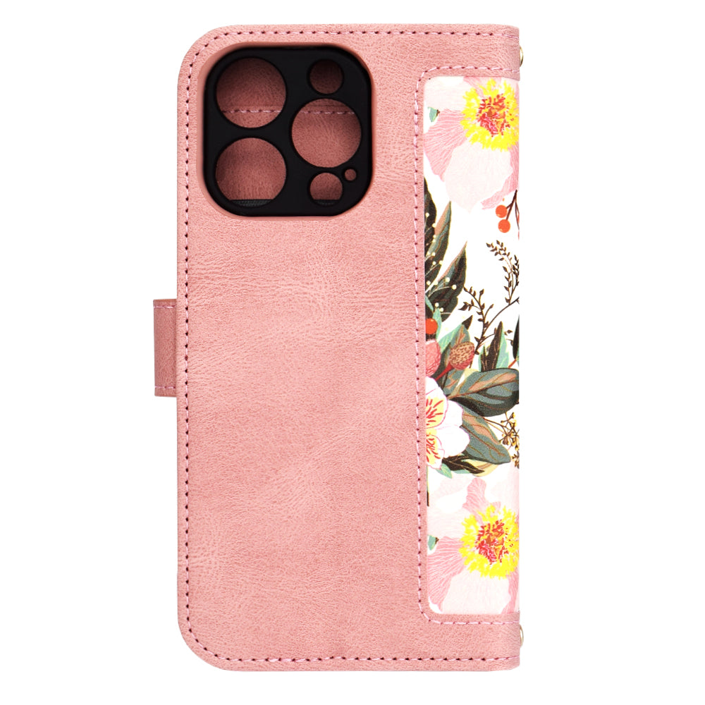 Hülle für Apple iPhone 16 Pro, Techsuit, FlipCraft, Rosa
