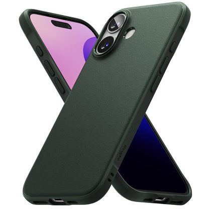 Hülle für Apple iPhone 16, Ringke, Onyx, Dunkelgrün