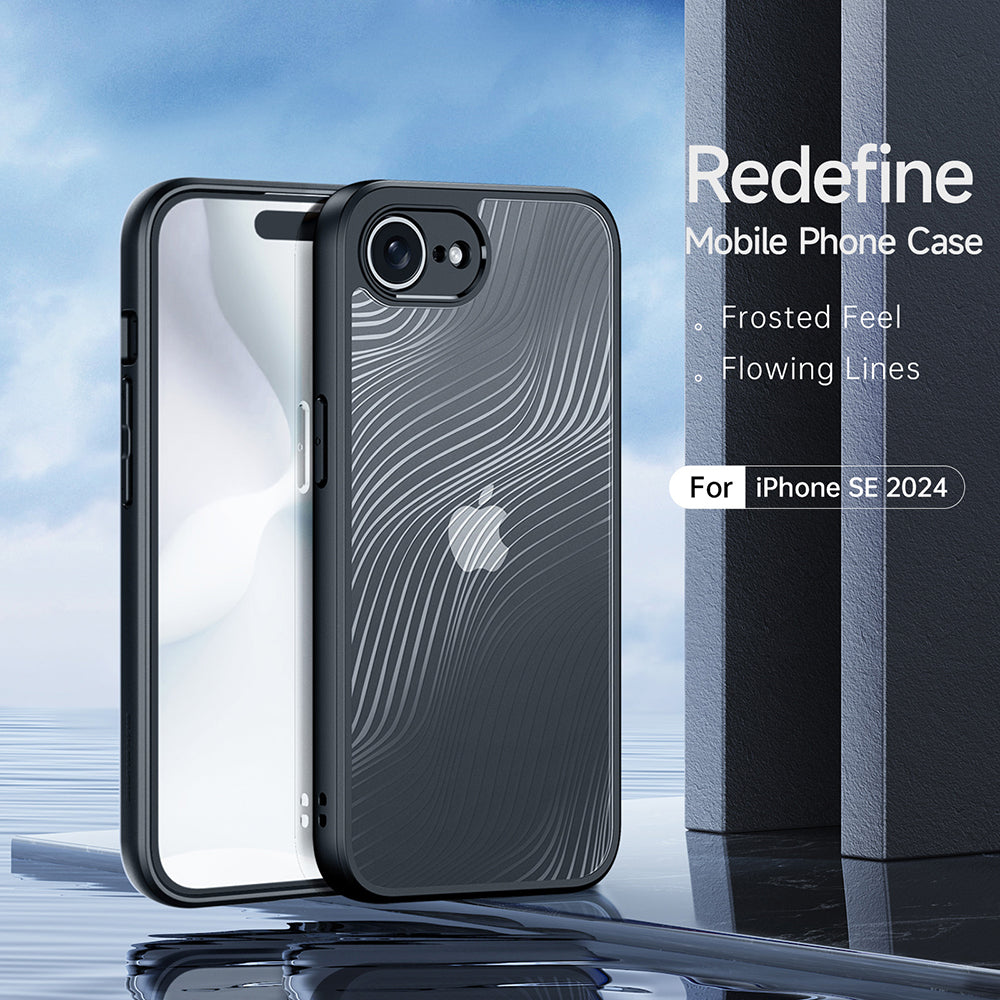 Hülle für Apple iPhone 16e, DUX DUCIS, Aimo, Schwarz