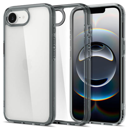 Case for Apple iPhone 17e / 16e, Spigen, Ultra Hybrid, Smoky