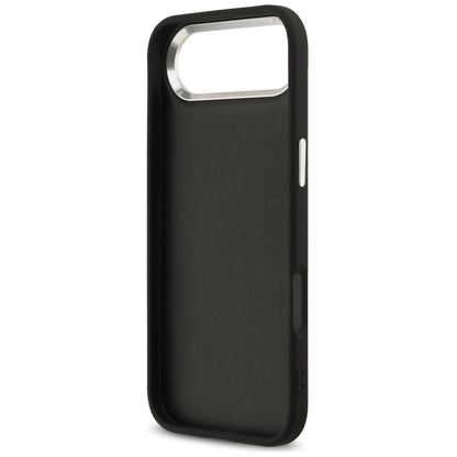 Hülle für Apple iPhone 17 Air, Guess, Big 4G Logo Classic, Schwarz Silbern