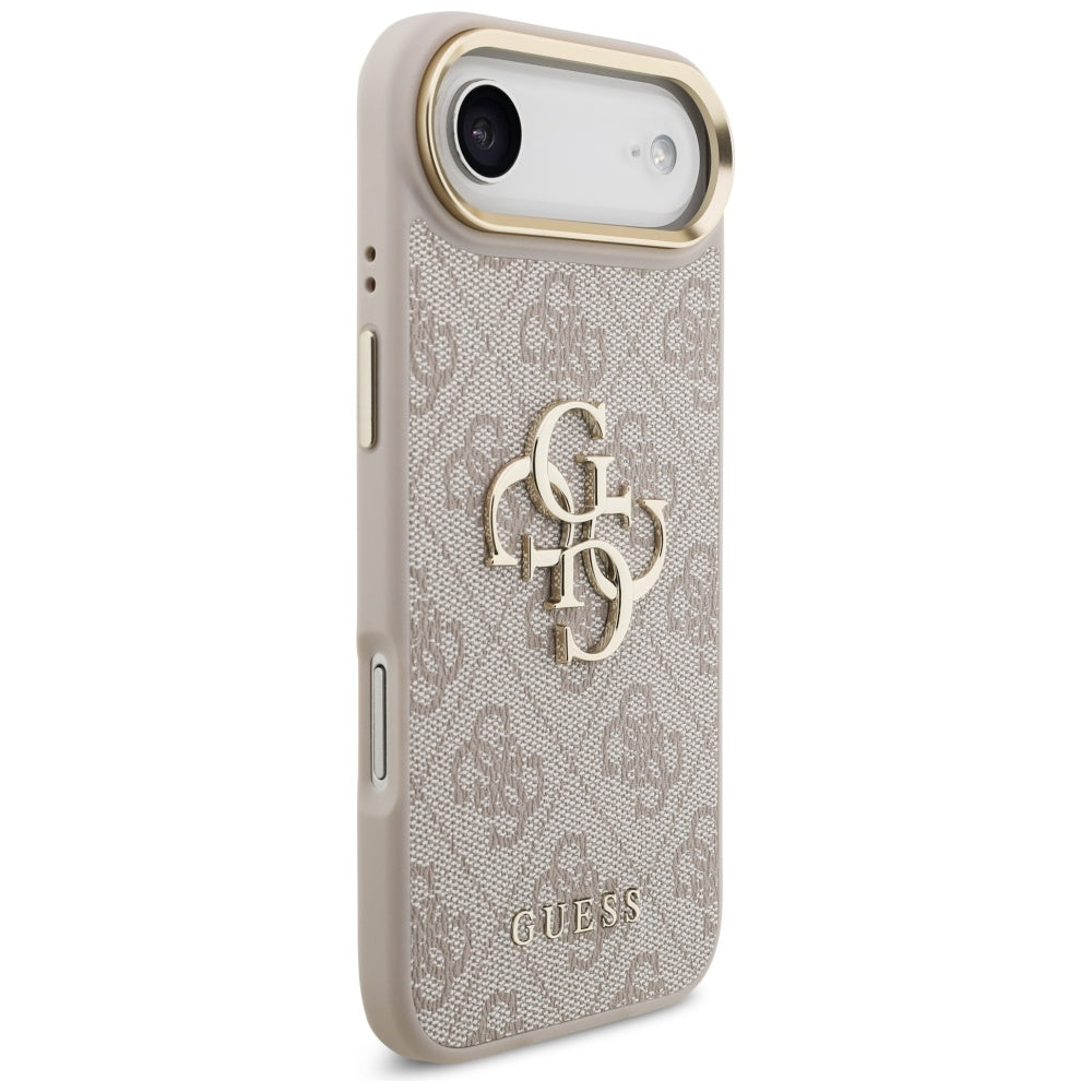 Hülle für Apple iPhone 17 Air, Guess, Big 4G Logo Classic, Roségold