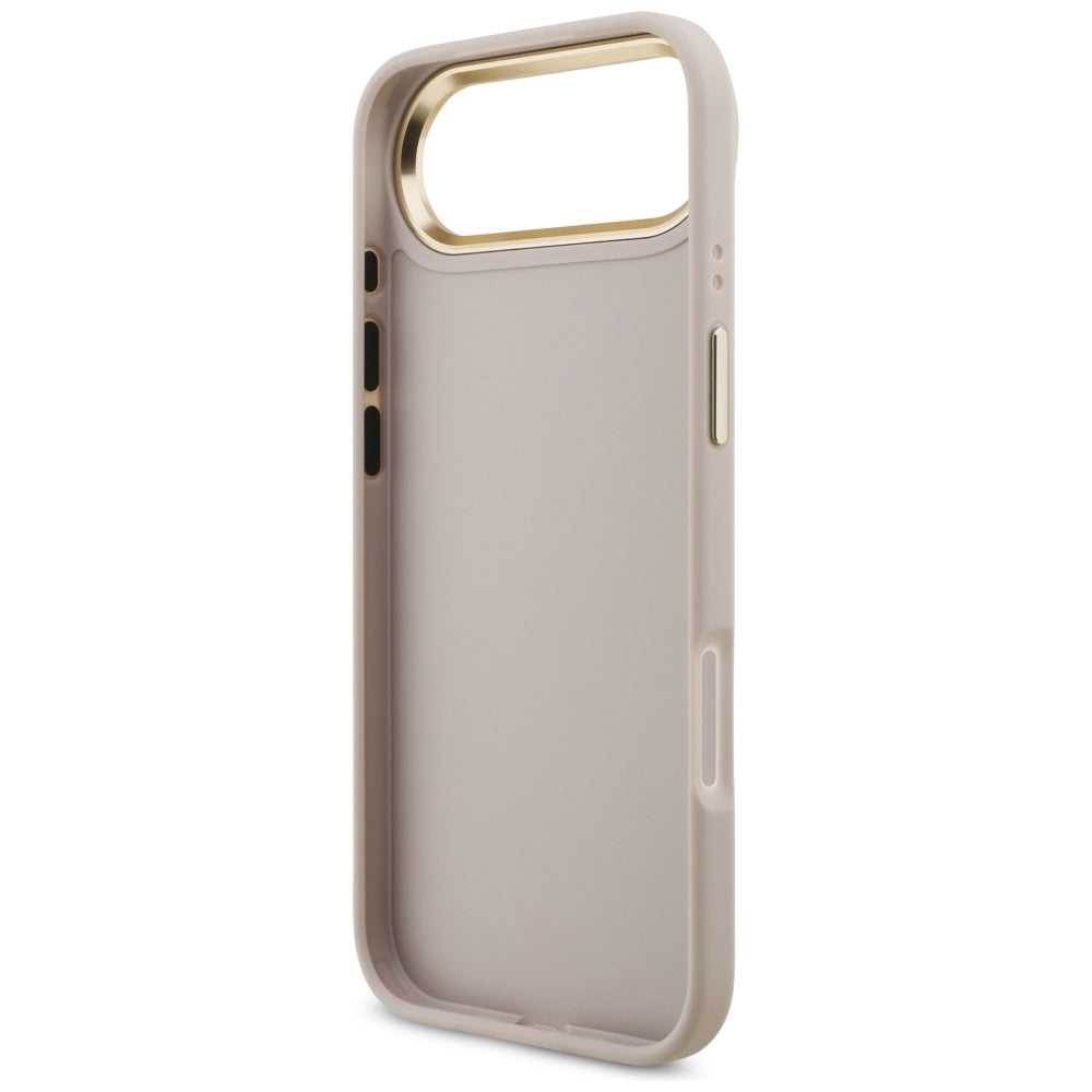 Hülle für Apple iPhone 17 Air, Guess, Big 4G Logo Classic, Roségold