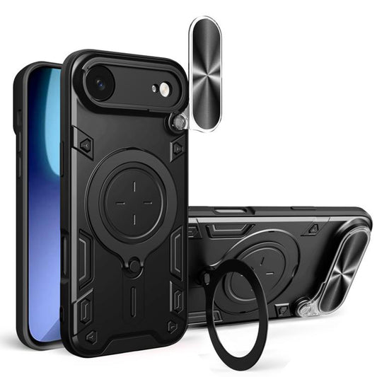 Hülle für Apple iPhone 17 Air, Techsuit, CamGuard Pro, Schwarz