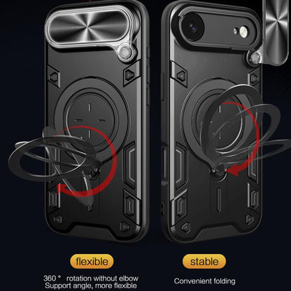 Hülle für Apple iPhone 17 Air, Techsuit, CamGuard Pro, Roségold