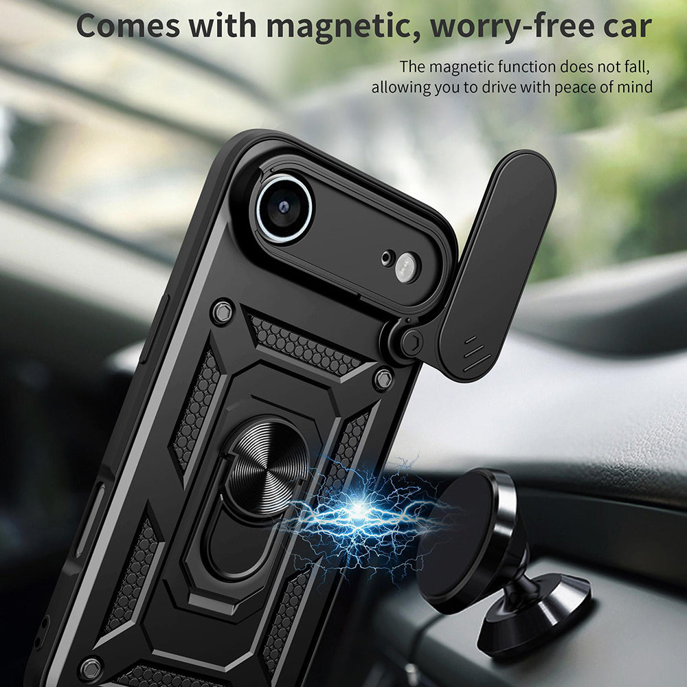 Hülle für Apple iPhone 17 Air, Techsuit, CamShield, Grün