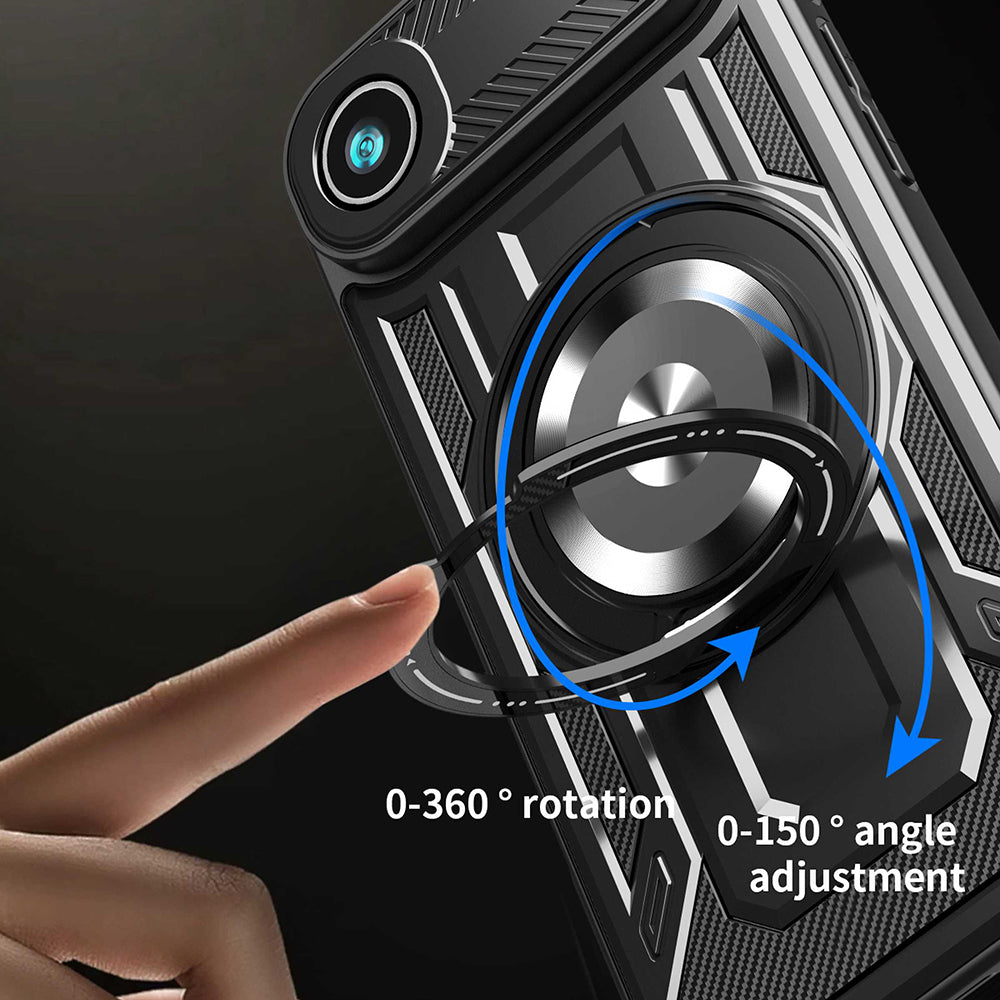 Hülle für Apple iPhone 17 Air, Techsuit, RuggedCam, Lila