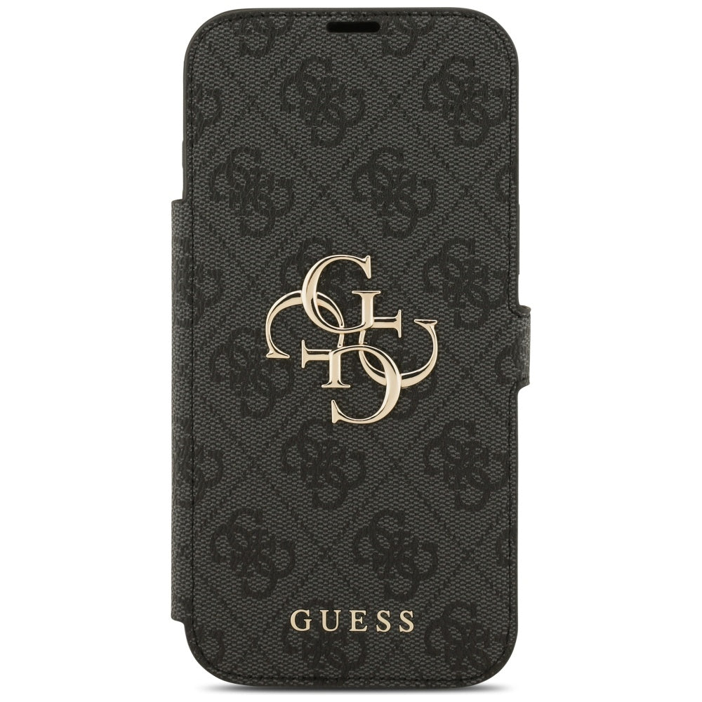 Case for Apple iPhone 17, Guess, 4G Metal Logo, Black