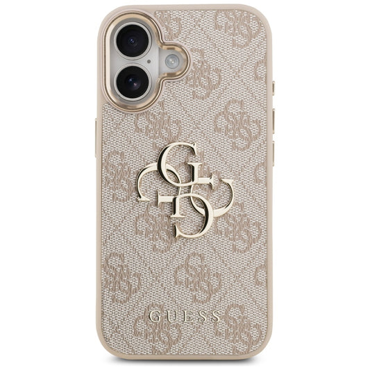 Hülle für Apple iPhone 17, Guess, Big 4G Logo Classic, Roségold