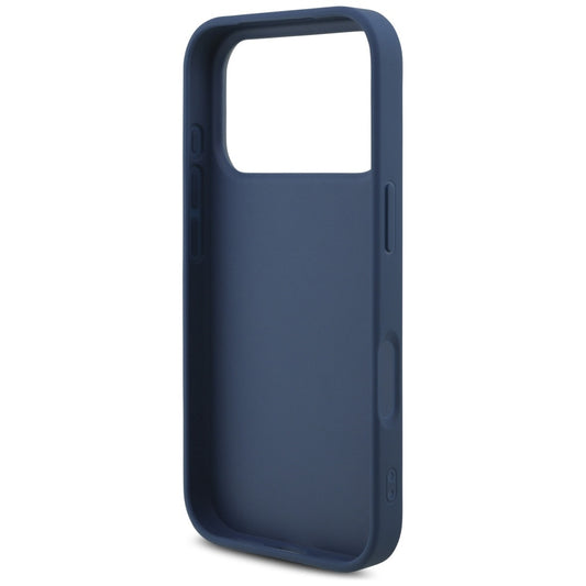 Hülle für Apple iPhone 17 Pro, Guess, 4G Big Logo, Blau