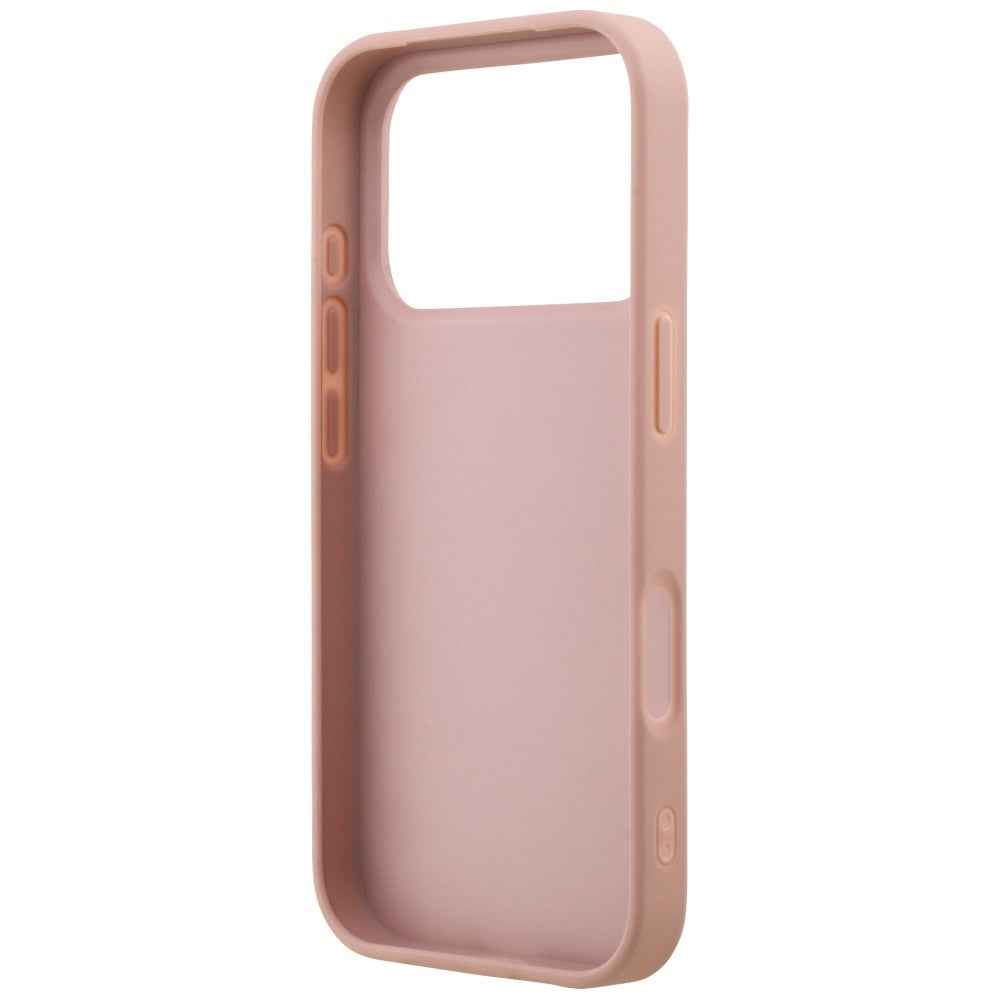 Hülle für Apple iPhone 17 Pro, Guess, Fixed Glitter Big 4G, Rosa